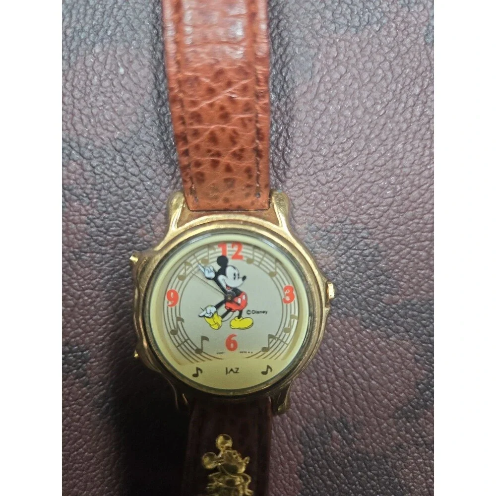 Vintage Rare 80s Mickey Mouse Watch With Melody Function V422-0030